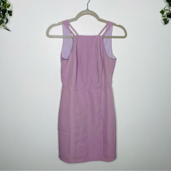 LULUS Love and Chic Lavender Sleeveless Bodycon Mini Dress Size XS NWT - Picture 2 of 7